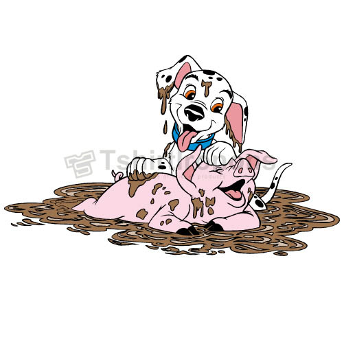 101 Dalmatians T-shirts Iron On Transfers N2343 - Click Image to Close